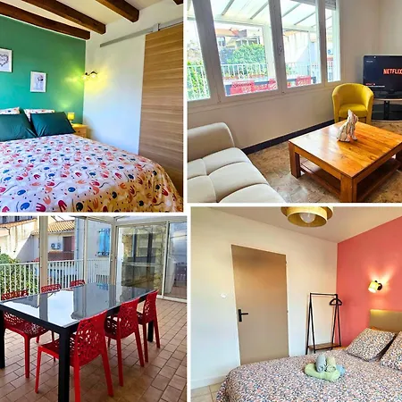 Grande Maison - Terrasse - - 6 Pers Сasa de vacaciones